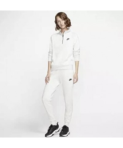 Women's Sportswear Essential Fleece Sweatpants Bv4091 Birch Heather/White/Black $36.30 Activewear