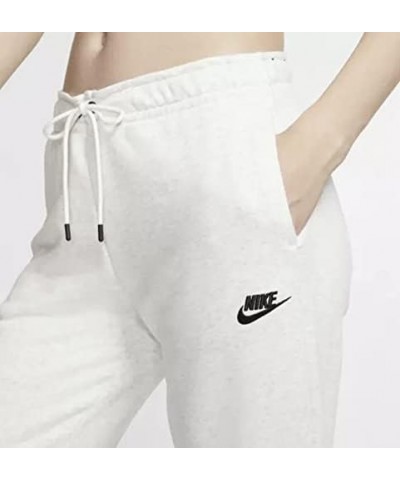 Women's Sportswear Essential Fleece Sweatpants Bv4091 Birch Heather/White/Black $36.30 Activewear