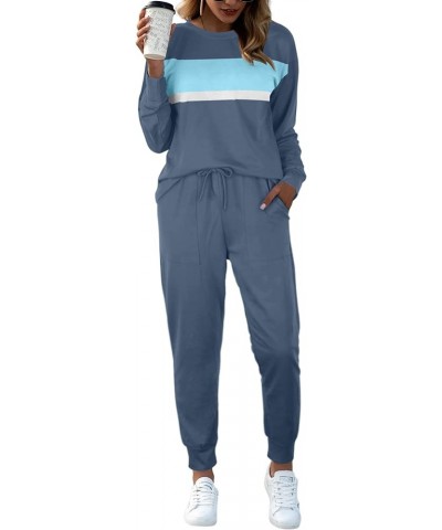 Lounge Sets for Women 2 Piece Fall Outfits 2023 Fashion Trending Now Sweatsuits Tracksuits with Pockets Work Out Sets 03-deni...