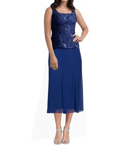 Mother of The Bride Dresses with Jacket Mother of The Groom Dresses Lace Wedding Guest Dresses for Women Navy Blue $34.50 Dre...