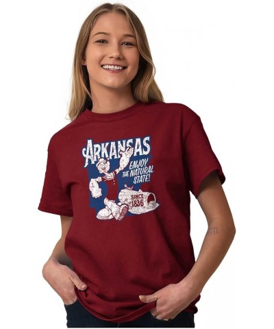 Popeye Cartoon American States Graphic T Shirt Men or Women Arkansas $11.89 T-Shirts