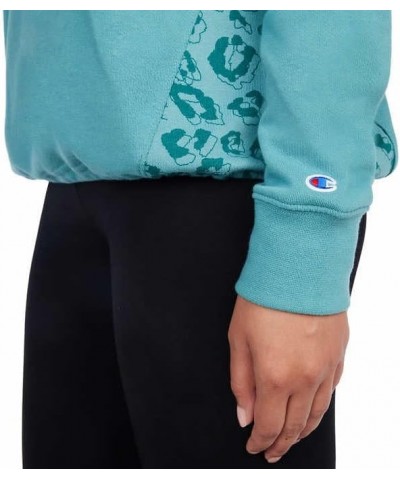 Women’s Powerblend Hoodie, Women’s Sweatshirts, Pullover Sweatshirts, Women’s Pullovers, All Over Print Blue $15.48 Activewear