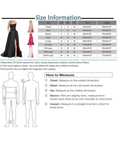 Formal Dresses for Women Spaghetti Straps Backless Prom Dress Side Slit A Line Maxi Dress Chiffon Dress with Pockets 2-black ...