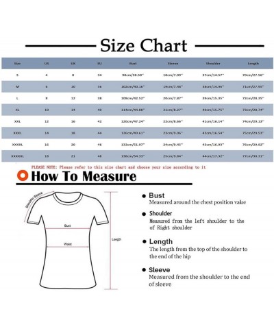 Womens Plus Size Tops,Tunic Gradient Short Sleeve Sexy V-Neck Shirts Trendy Casual T-Shirt Blouse Top 01-green $9.53 Tops