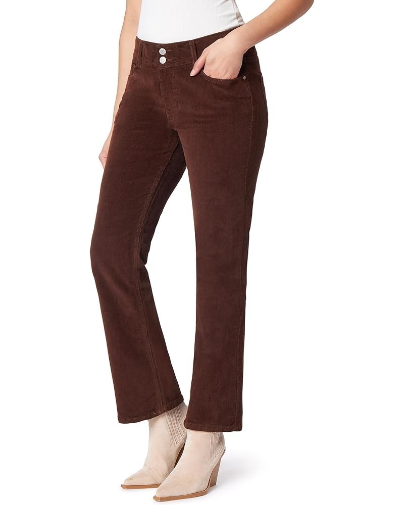 Women's Curvy Bootcut Mid-Rise Corduroy Pants (Available in Plus Size) Chestnut $31.75 Pants