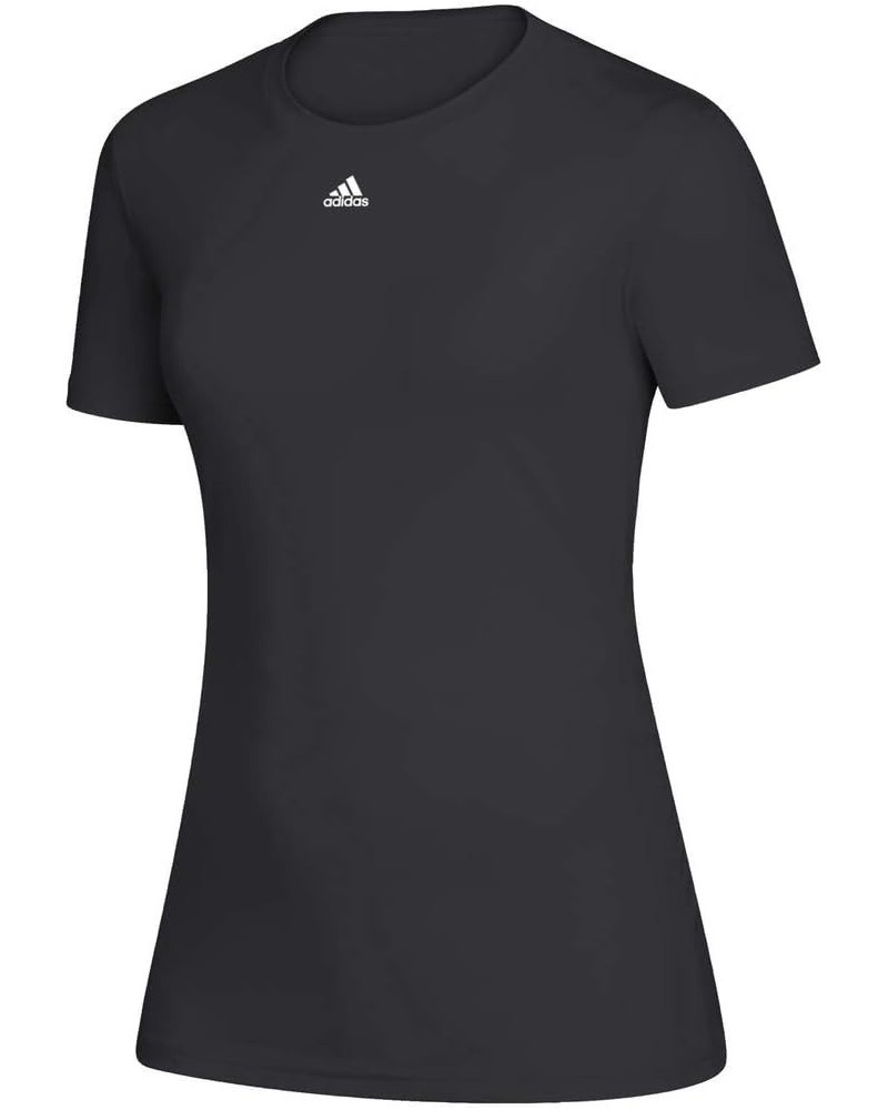 Women's 12H5 Creator Climalite Short Sleeve Crew Neck Tee Black-white $8.85 Activewear