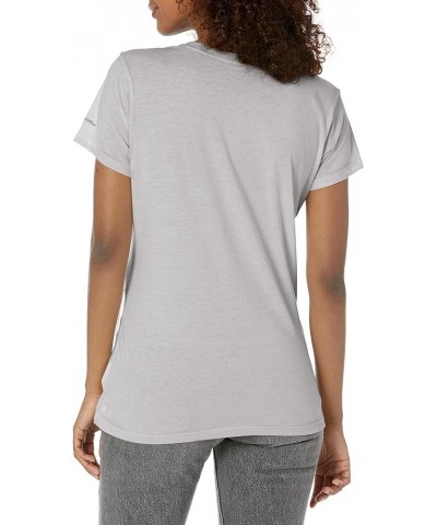 Women's Daisy Days Short Sleeve Graphic Tee Grey Heather/Scenic Collage $14.24 Activewear