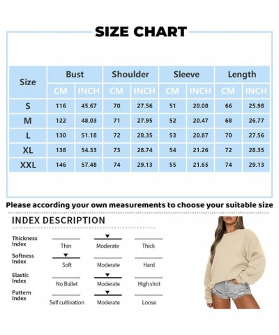 Crew Neck Sweatshirts for Women Loose Fit Casual Pullover Solid Color Long Sleeve Fall Tops Outfits 2023 C005- Pink $8.11 Hoo...