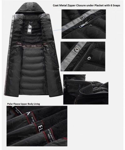 47" Women's Winter Coat Heavyweight Full Length Fleece Lined Maxi Puffer Long Coat Red $43.20 Jackets