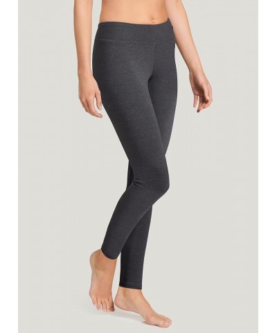 Women's Activewear Cotton Stretch Ankle Legging Charcoal Grey Heather $11.52 Activewear