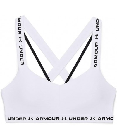 Women's Crossback Low Bra White (100)/Black $19.60 Lingerie