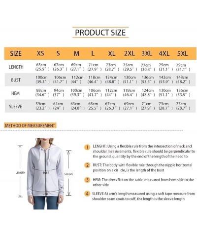 Womens Long Sleeve Hooded Sweatshirt Hoodies Lightweight Zip Up Track Jacket with Pockets XS-5XL Pink Rabbit $19.11 Hoodies &...