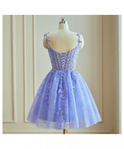 Spaghetti Strap Lace Homecoming Dresses for Teens 2023 Tulle Short Prom Dress Cocktail Gowns Mauve $33.59 Dresses