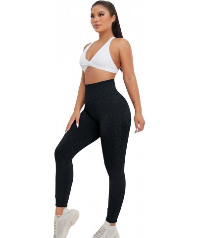 Seamless Scrunch Butt Lifting Leggings for Women Tummy Control High Waisted Gym Workout Yoga Pants Navy $14.10 Leggings