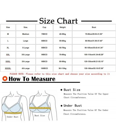 Women Bras Plus Size Wireless Floral Lace Plunge Bras Sexy Deep V Neck Back Smoothing Full Coverage Longline Bralettes A1_whi...