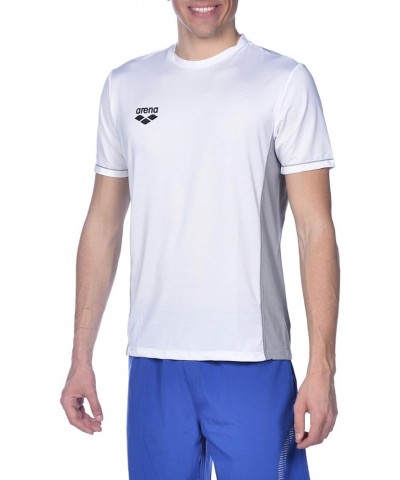 Team Line Tech Short Sleeve T-Shirt for Men and Women White $9.99 Activewear