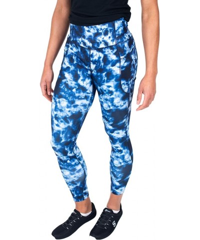 Women's Activewear Pace Legging with 2 Pockets Sky Tie Dye $9.12 Activewear