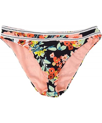 Women's Standard Skimpy Hipster Bikini Swimsuit Bottom Black//Wild Flower $9.63 Swimsuits