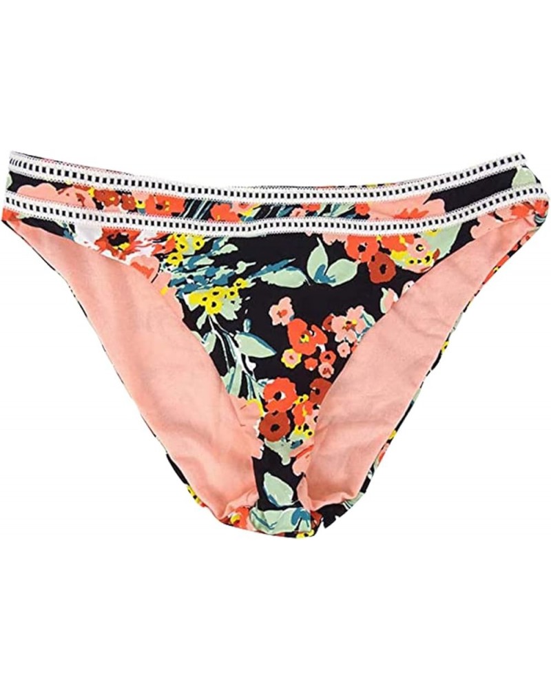 Women's Standard Skimpy Hipster Bikini Swimsuit Bottom Black//Wild Flower $9.63 Swimsuits