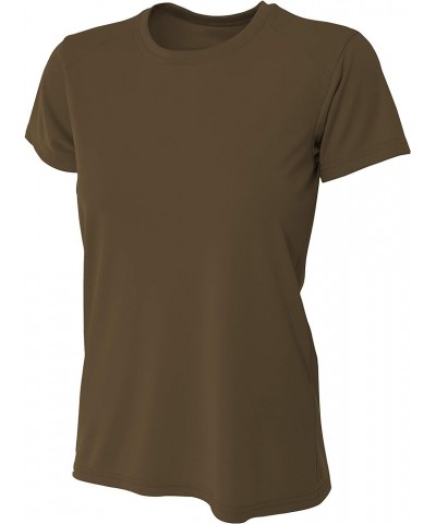 Women's Cooling Performance Crew Brown $8.47 Jerseys