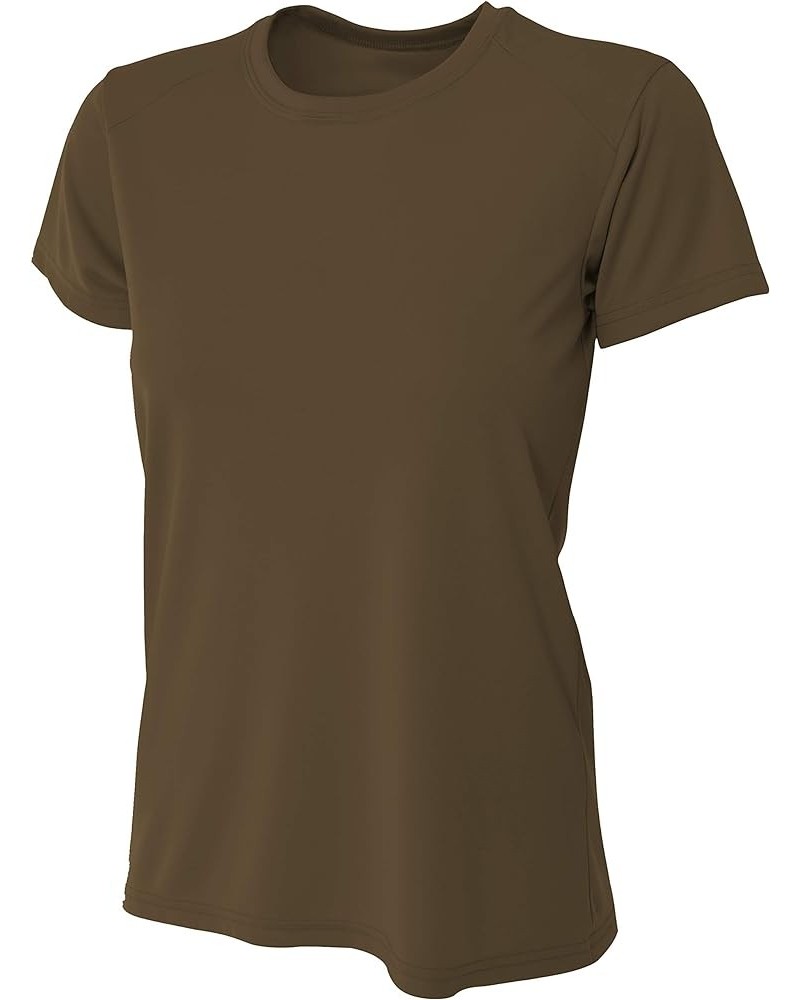 Women's Cooling Performance Crew Brown $8.47 Jerseys