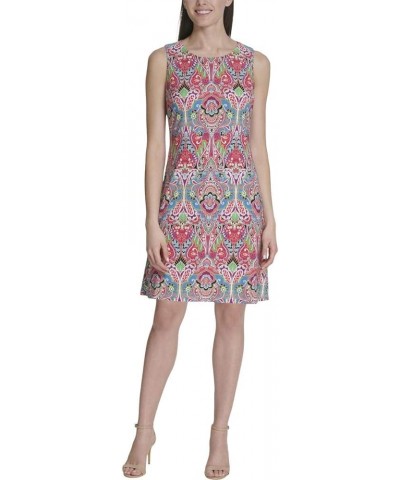 Women's Shift Dress Dragonfruit Multi $10.59 Dresses