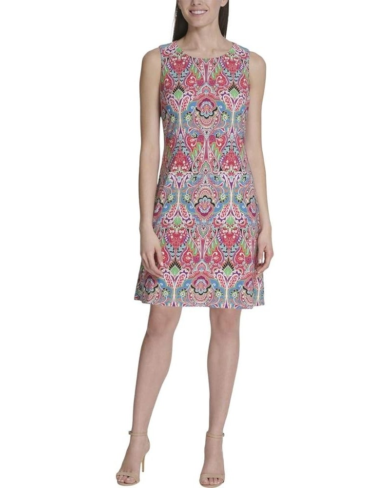 Women's Shift Dress Dragonfruit Multi $10.59 Dresses