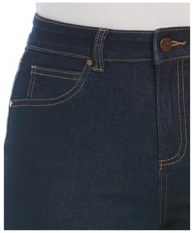 Women's High Rise Cut-Off Bermuda Shorts Dark Indigo Wash $10.47 Shorts