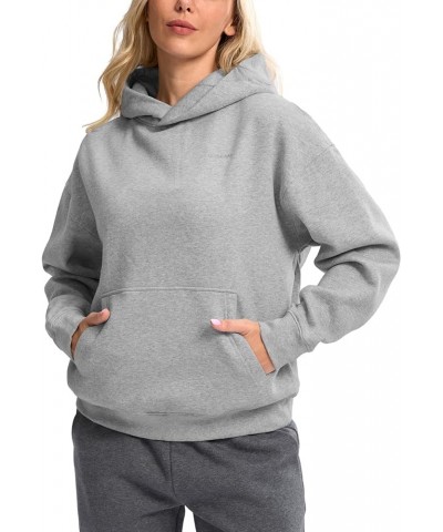 Hoodies for Women Oversized Fleece Sweatshirt with Pocket Loose Fit Casual Athletic Workout Pullover Heather Grey $23.51 Acti...