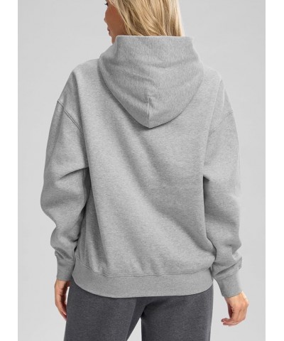 Hoodies for Women Oversized Fleece Sweatshirt with Pocket Loose Fit Casual Athletic Workout Pullover Heather Grey $23.51 Acti...