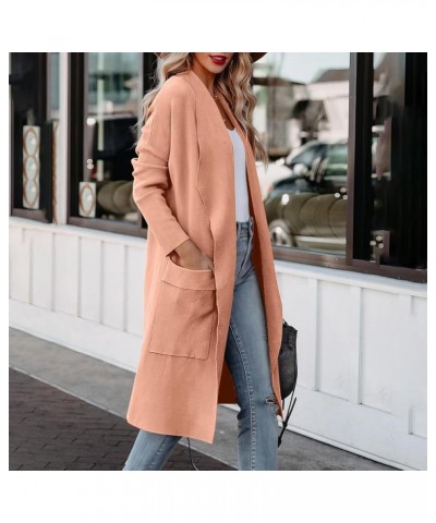 Women's Long Wool Coat Houndstooth Thickened Warm Mid Length Cold And Windproof Coat Trench Costume, S-XL 3-complexion $18.28...