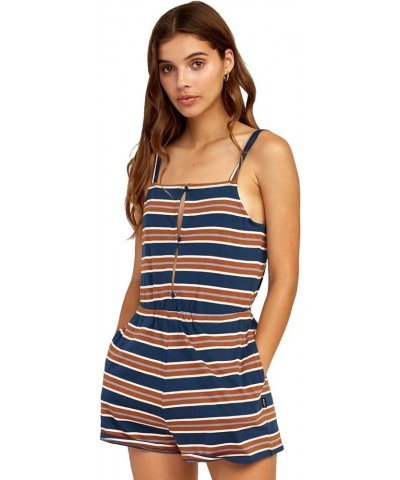 womens Rae RomperRompers Navy $28.53 Rompers