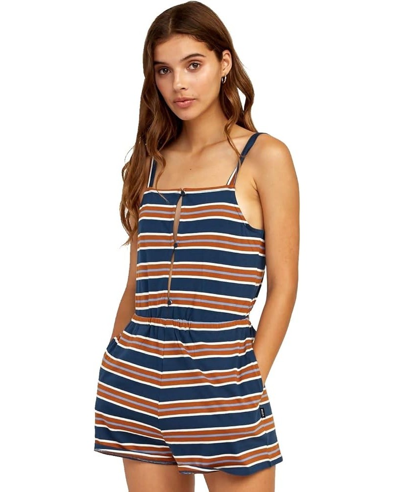 womens Rae RomperRompers Navy $28.53 Rompers