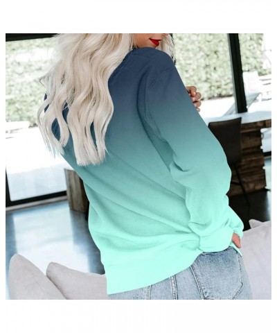 Womens Long Sleeve Valentines Day Shirt Crewneck Sweatshirt Casual Loose Blouses Cute Holiday Tops Pullover I-01-blue $13.49 ...