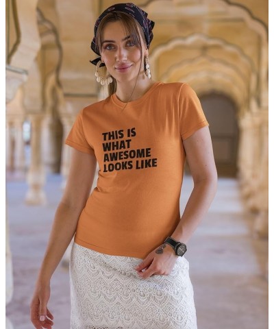 Unisex Short Sleeve Collection: Sizes M-6XL, Diverse Designs on Quality Shirts - Perfect for Gifting & Style! Awesome Orange ...