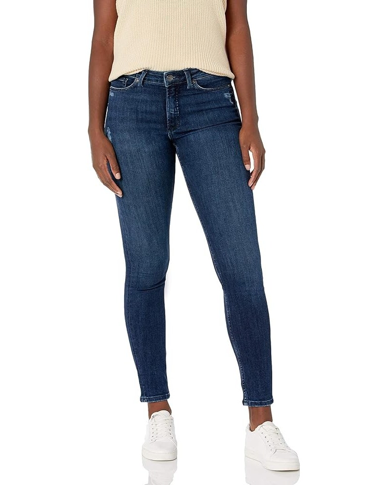 Women's Most Wanted Mid Rise Skinny Fit Jeans Dark Indigo Stretch $32.16 Jeans