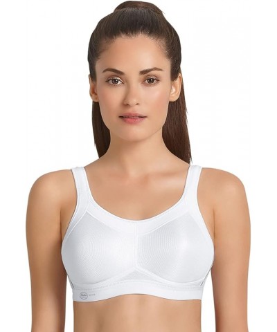 Women's Wire Free Sports Bra 5529 (Pack of 2) Black/White $55.25 Lingerie