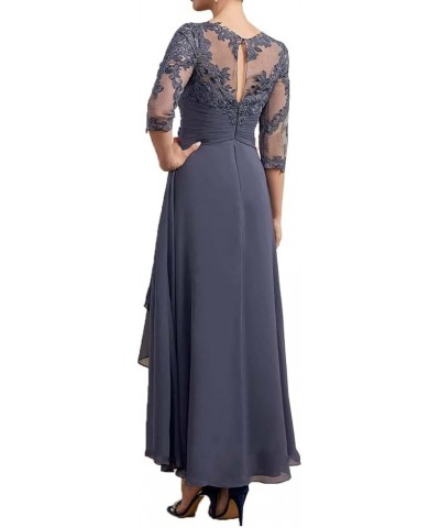 Mother of The Bride Dress Scoop Neck Chiffon Wedding Guest Formal Evening Gowns Party Dress Spa $22.79 Dresses