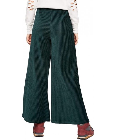 Womens Bambi Casual Wide Leg Pants Green $30.01 Pants