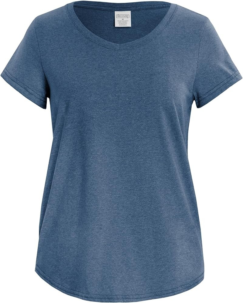 Women's Short Sleeve Eco T-Shirt Cobalt Blue $12.75 T-Shirts