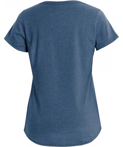 Women's Short Sleeve Eco T-Shirt Cobalt Blue $12.75 T-Shirts