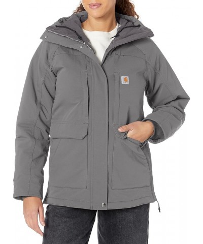 Women's Super Dux Relaxed Fit Insulated Traditional Coat Gravel $59.50 Uniforms