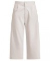 Womens Linen Pants High Waisted Wide Leg Casual Loose Drawstring Trousers with Pockets Khaki02 $8.31 Pants