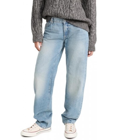 Women's Ilia Barrel Relaxed Vintage Jeans Aged Mid (Vintage) $58.56 Jeans