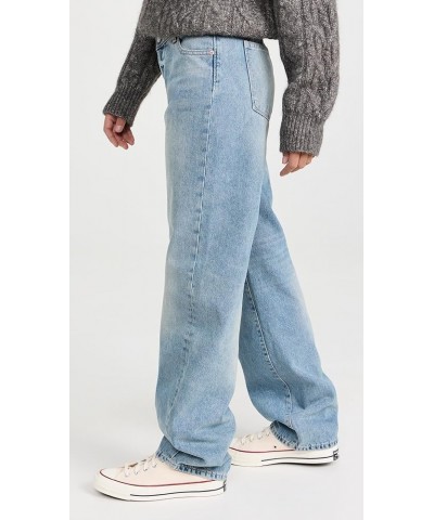 Women's Ilia Barrel Relaxed Vintage Jeans Aged Mid (Vintage) $58.56 Jeans