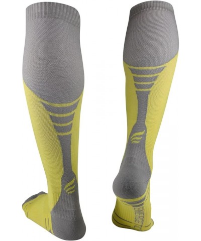 2.0 Compression Socks for Men & Women, 20-30mmgh Support For Athletic、Running、Circulation Yellow $15.39 Activewear