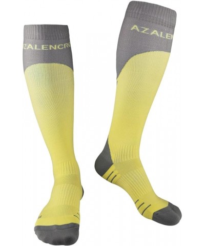 2.0 Compression Socks for Men & Women, 20-30mmgh Support For Athletic、Running、Circulation Yellow $15.39 Activewear