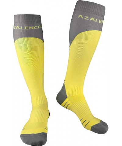 2.0 Compression Socks for Men & Women, 20-30mmgh Support For Athletic、Running、Circulation Yellow $15.39 Activewear