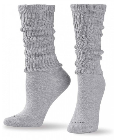 Women's Slouch Sock 3 Pair Pack White/Light Charcoal Heather/Black $11.55 Socks