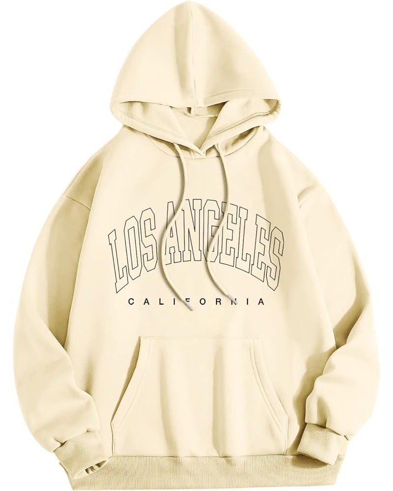 Hoodies For Women Graphic Print Sweatshirt Y2k Fall Drawstring Clothing 2023 Fashion Trendy Outfits B-beige $9.68 Hoodies & S...